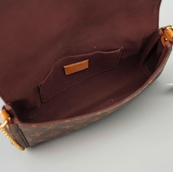 Túi LV Farvorite MM hoa nâu sz24 +