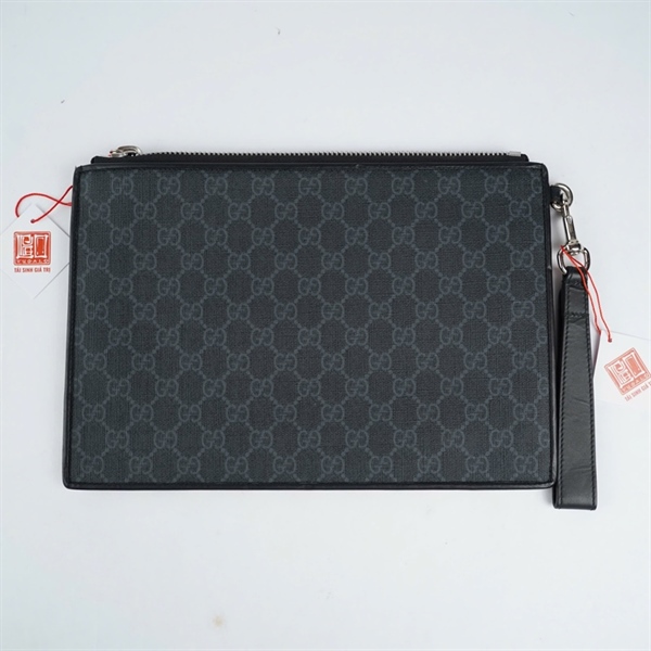Túi GG Clutch xanh đen hình hổ sz30 (TH) KG+