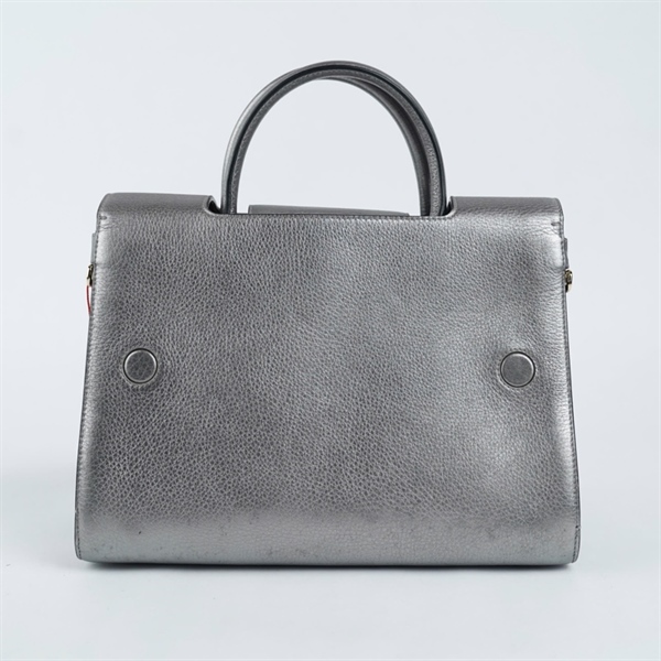 Túi Dior Handle 2 thẻ bạc sz29 (TH) KG+