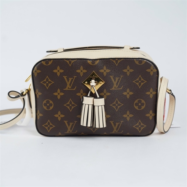 Túi LV đeo chéo hoa nâu viền nude (CA0168) (A-T) KG+