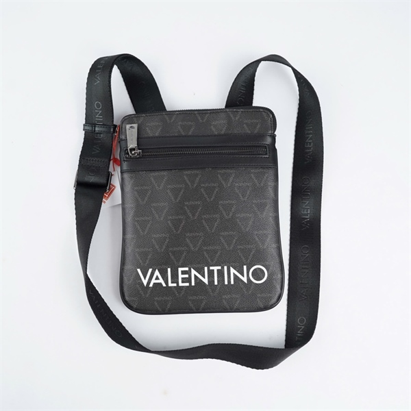 Túi Valentino đeo chéo đen sz20 KG+