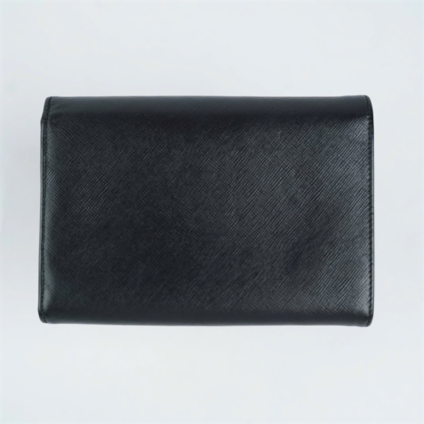 Ví Prada đen gập 3 (TH) KG+