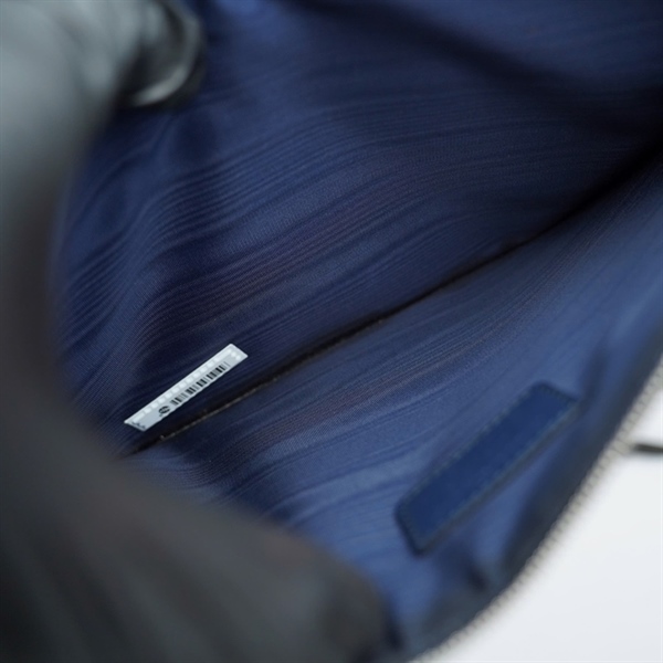 Túi Salvatore Clutch xanh in chữ (GJ-660428) sz25 (TH) KG+