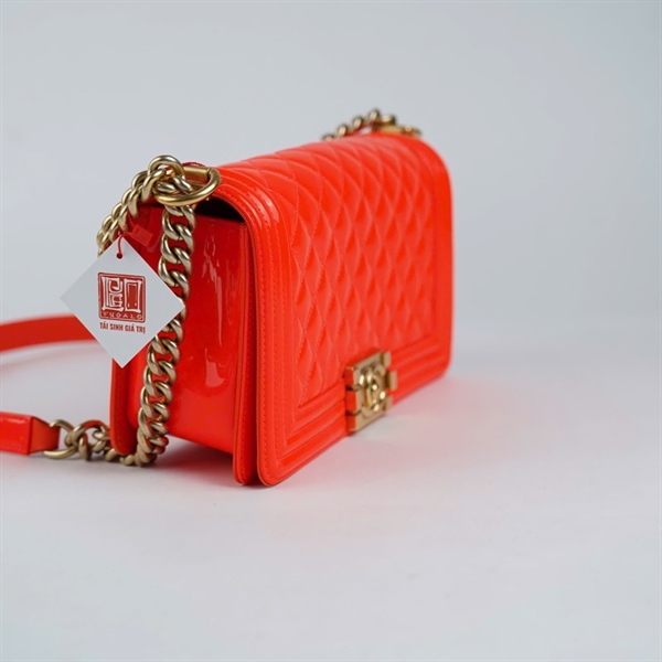 Túi Chanel Boy cam (21967530) sz25 KG+