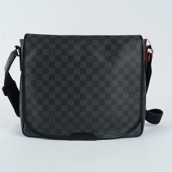Túi LV đeo chéo ô vuông đen sz33 (TH) KG+