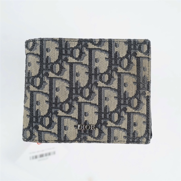 Ví Dior xám gập 2 (TH) KG+