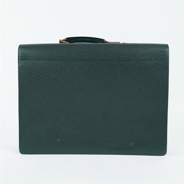 Túi LV cặp táp xanh lá đậm kèm túi da sz42 (TH) KG+