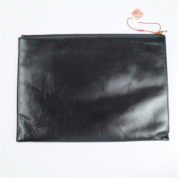 Túi YSL Clutch đen (ALM607782-0920) sz34 (TH) KG+