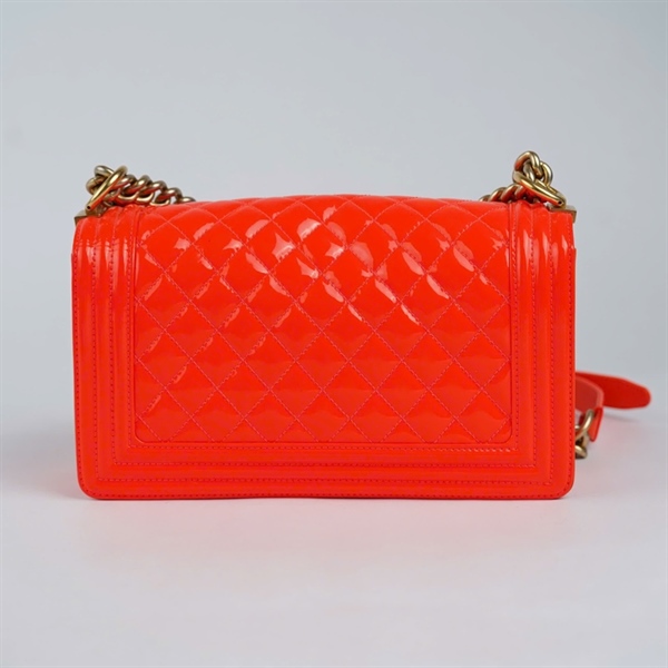 Túi Chanel Boy cam (21967530) sz25 KG+