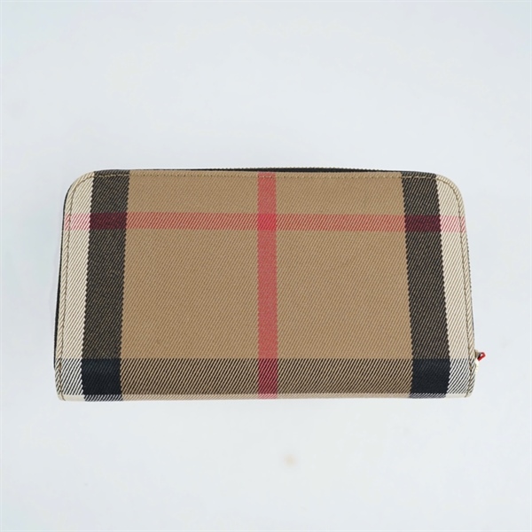 Ví BBR nâu phối đen có khóa zip (TH) KG+