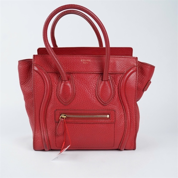 Túi Celine Handle đỏ (F-CE-0141) sz26 (TH) KG+