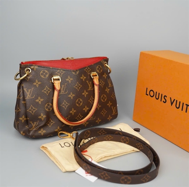 Túi LV Pallas hoa nâu (SN0125) sz26 KG+