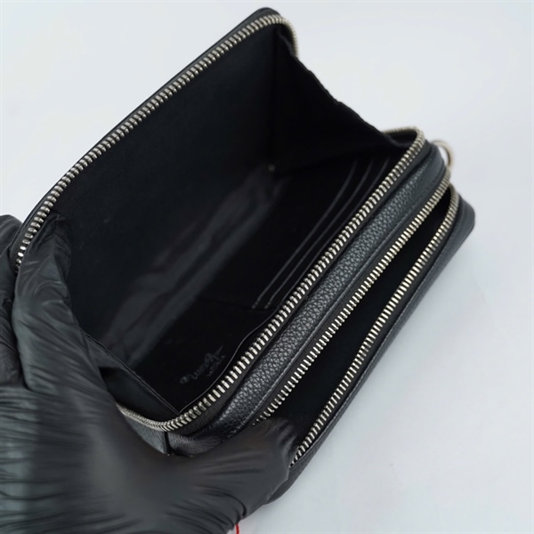 Túi Dior đeo chéo đen đầu lâu (10-BO-0250) sz17 (TH) KG+