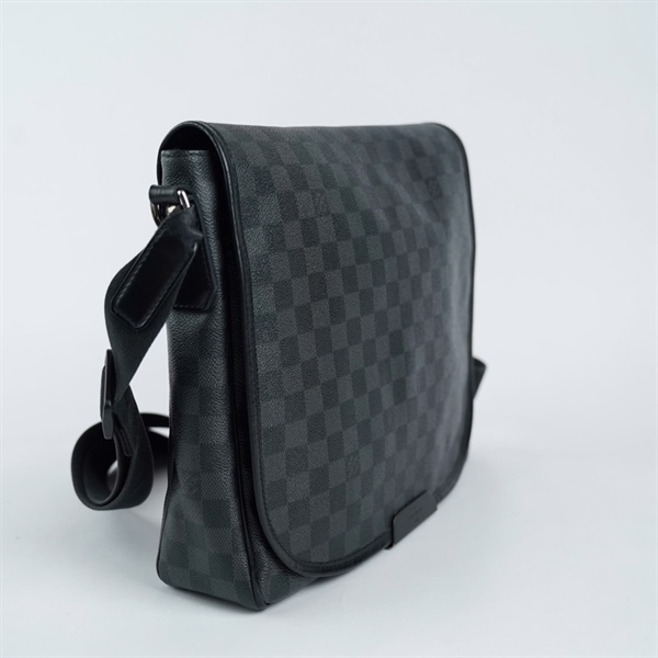 Túi LV đeo chéo ô vuông đen sz33 (TH) KG+