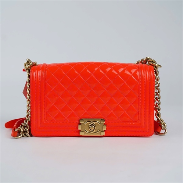 Túi Chanel Boy cam (21967530) sz25 KG+