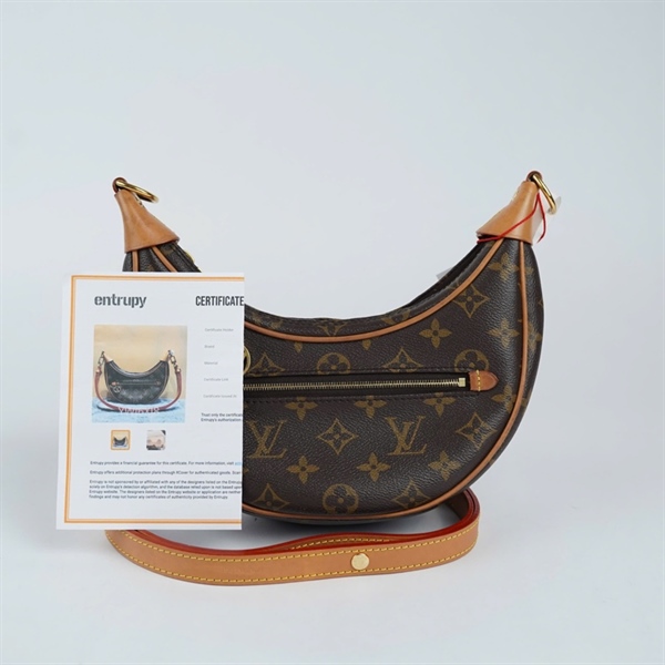 Túi LV Loop hoa nâu sz23 (A-T) KG+