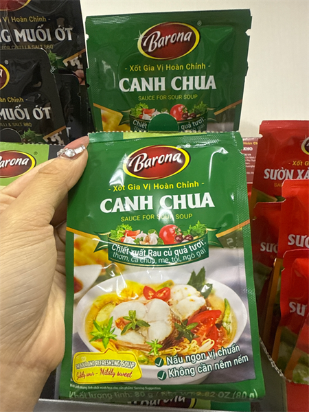 GIA VỊ CANH CHUA