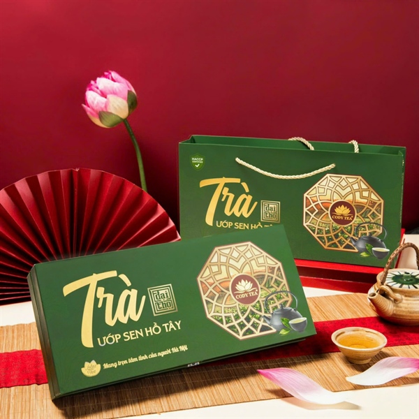 Trà Sen Đại Thọ _ Bông Sen Sấy Thăng Hoa