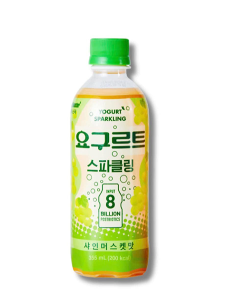 Bling Booster Yogurt Sparking sữa chua uống vị Nho 335ml