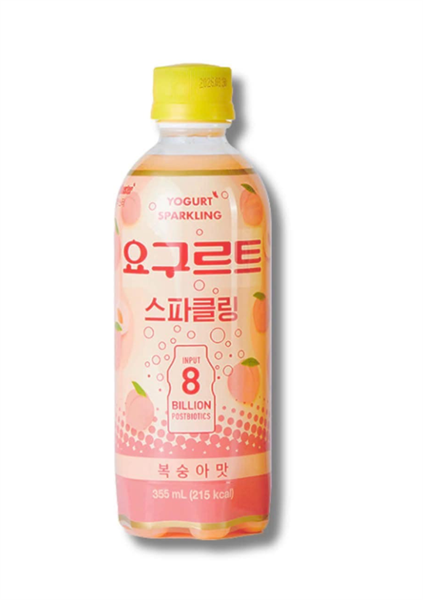 Bling Booster Yogurt Sparking sữa chua uống vị Đào 335ml
