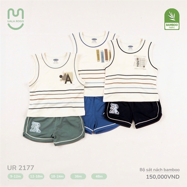 Bộ sát nách bambo Uala