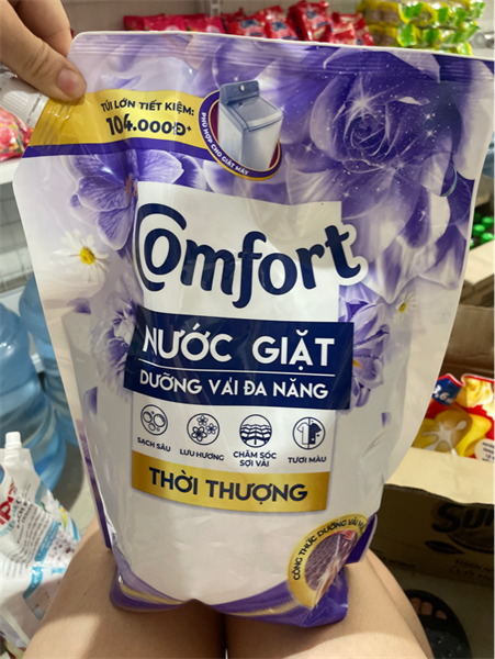 Nước giặc Comfort dưỡng vải đa năng thời thượng 3.4l