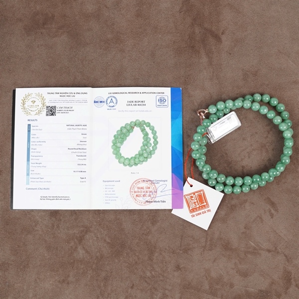 Chuỗi xanh táo My 62 hạt ly10-9.98 (468284)