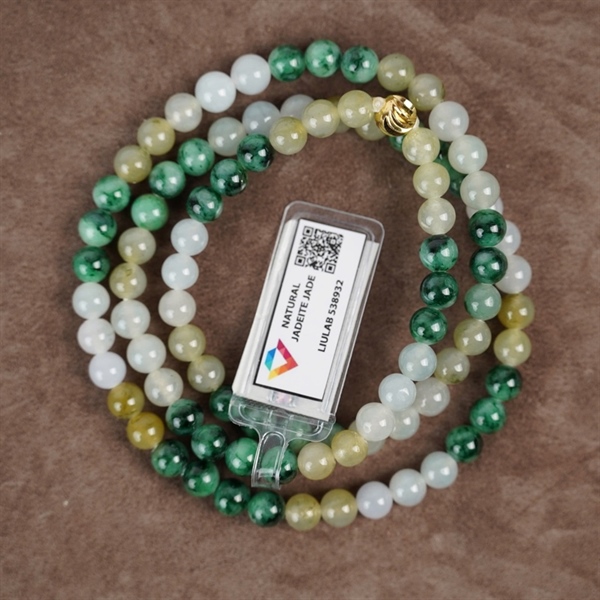 Chuỗi băng đa bảo My 92 hạt ly7.62-6.93 (538932) KG+