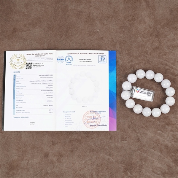 Vòng cẩm thạch my 934589 KG ly16-14