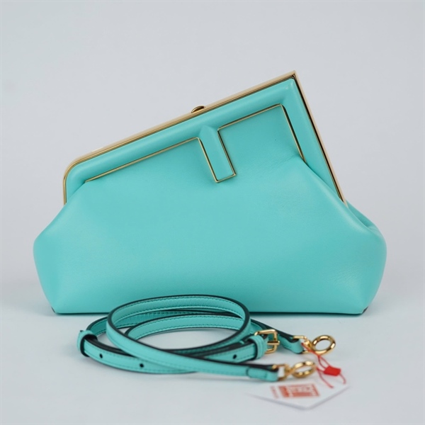 Túi Fendi First Small xanh ngọc (8BP129-ABVE) sz24 KG+