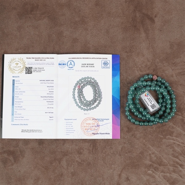 Chuỗi lam băng khởi giang Gua 352636 KG ly8-98