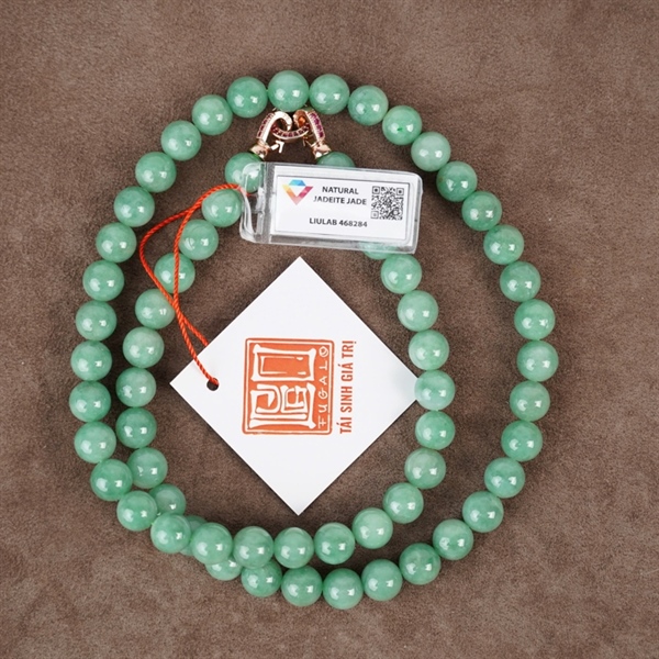 Chuỗi xanh táo My 62 hạt ly10-9.98 (468284)