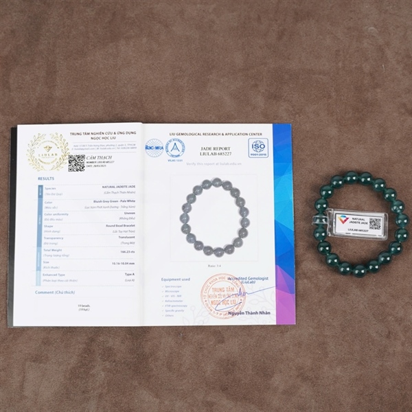 Vòng lam băng Gua 685227 KG ly10-19