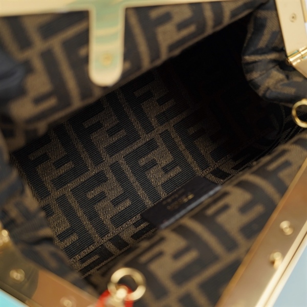 Túi Fendi First Small xanh ngọc (8BP129-ABVE) sz24 KG+