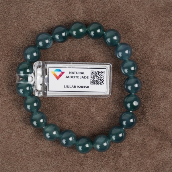 Vòng lam băng Gua 20 hạt ly10-9.7 (928458) KG+