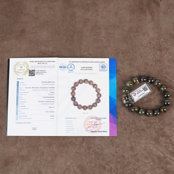 Vòng cẩm uyên ương My 16 hạt ly13.51-13.3 (974972) KG+