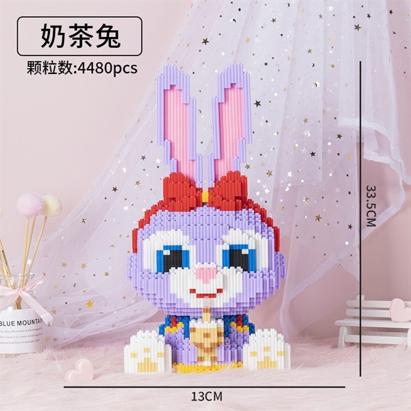 [ORDER] Bộ Xếp Hình Nhân Vật Thỏ Stella Bạch Tuyết (6387)