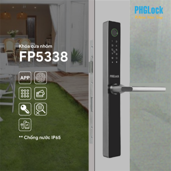 Khóa cửa vân tay PHGLock FP53383A