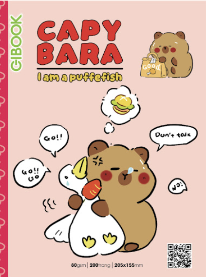 Tập Học Sinh CapyBara ( 200 Trang )