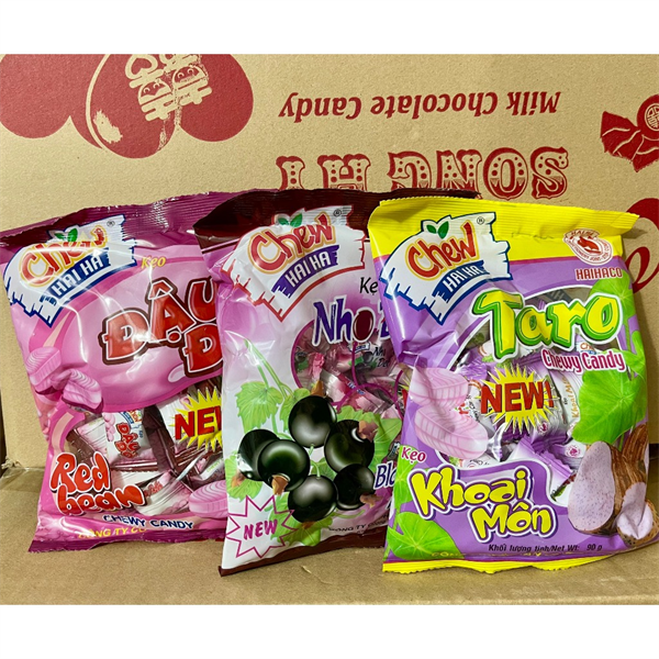 Kẹo chew Hải Hà vị khoai môn
