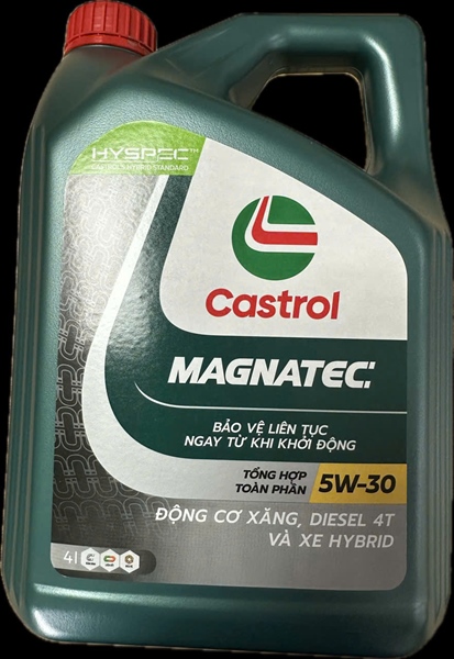 Nhớt Castrol 5W30 6*4L dùng cho động cơ Xăng,Dầu