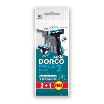 Set 3 cây dao cạo râu Dorco Rapid 2 plus TNC100SB3P