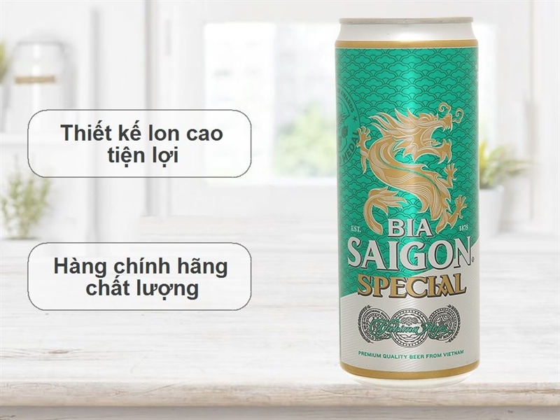 Bia Sài Gòn Special Sleek 330ml ✔