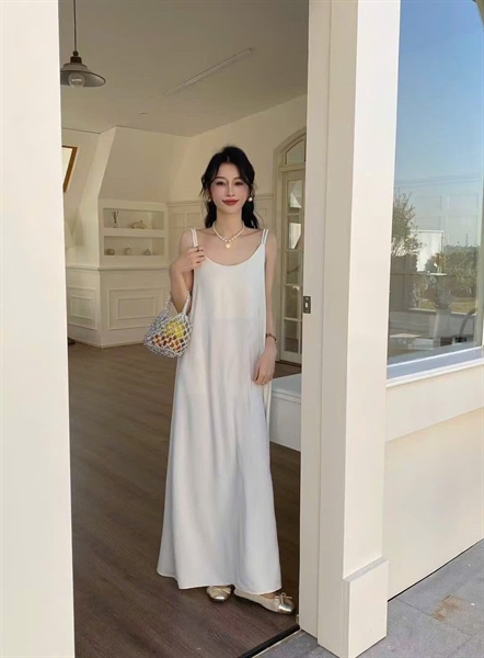 Đầm 2 Dây Maxi QCCC mã 3031