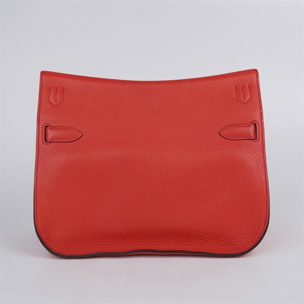 Túi Hermes Jypsiere đỏ nhạt sz27 (A-T) KG+