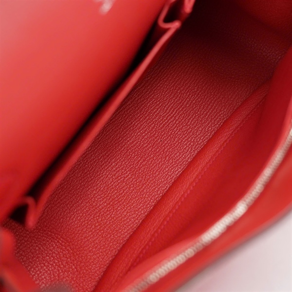 Túi Hermes Jypsiere đỏ nhạt sz27 (A-T) KG+