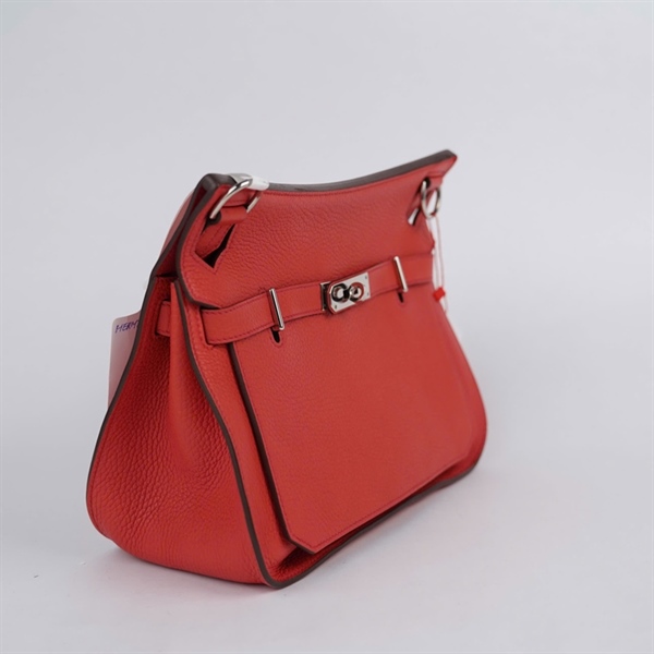 Túi Hermes Jypsiere đỏ nhạt sz27 (A-T) KG+
