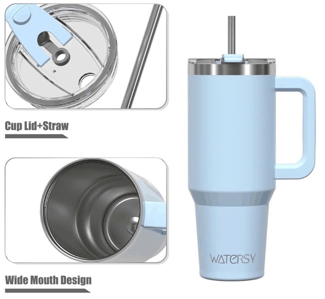 LY GIỮ NHIỆT WATERSY XANH VÀ HỒNG 891ML