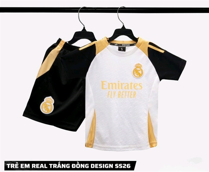 Real trắng vàng đen (Strivend)