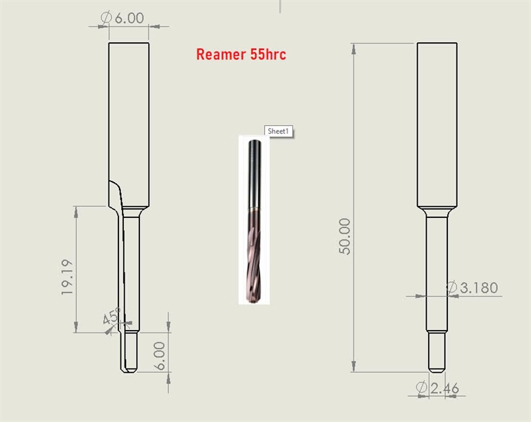 Doa định hình D2.46*6*D3.18*19.19*50L*D6 - Việt Phát